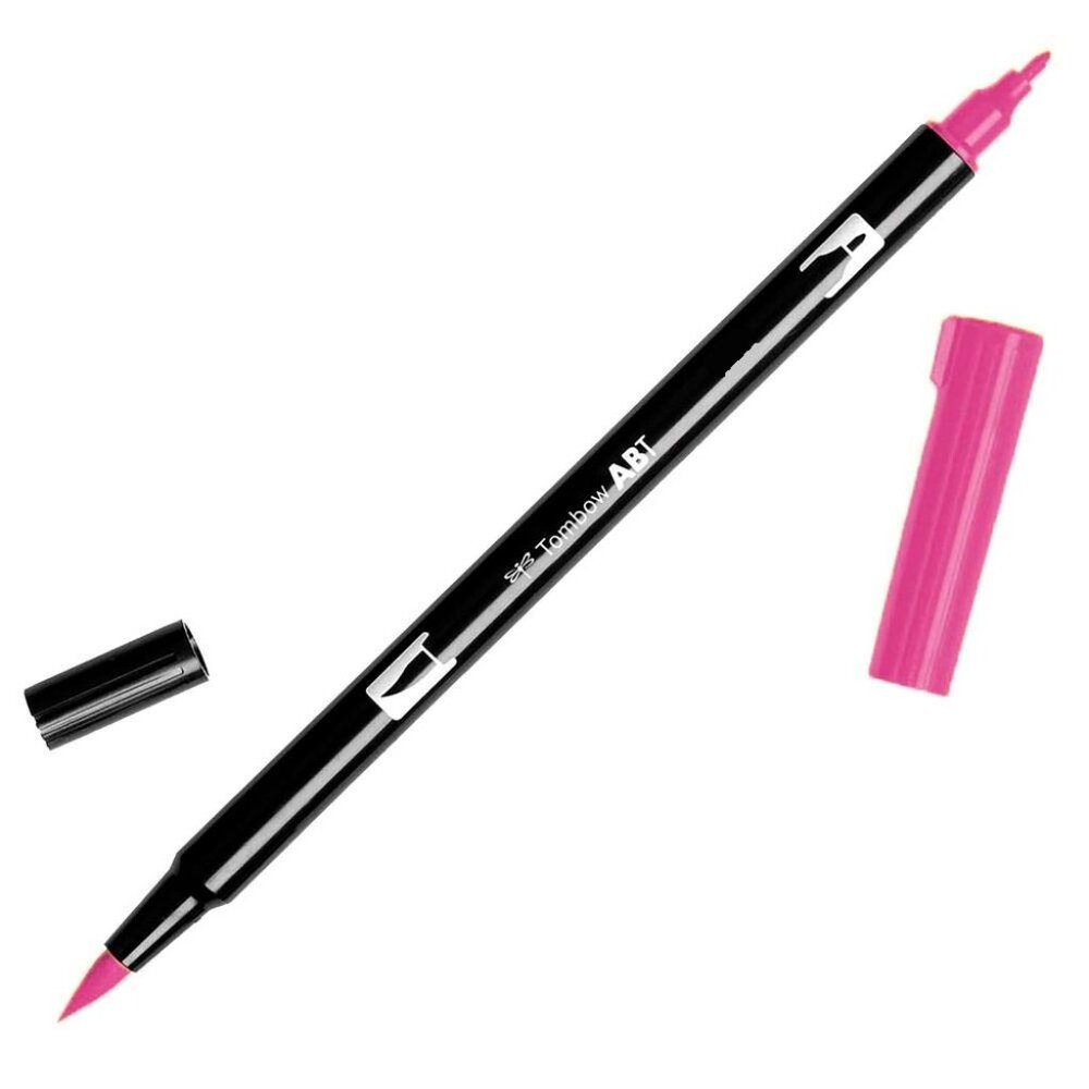 Tombow DBP-56579 Dual Brush Marker Open Stock-703 Pink Rose